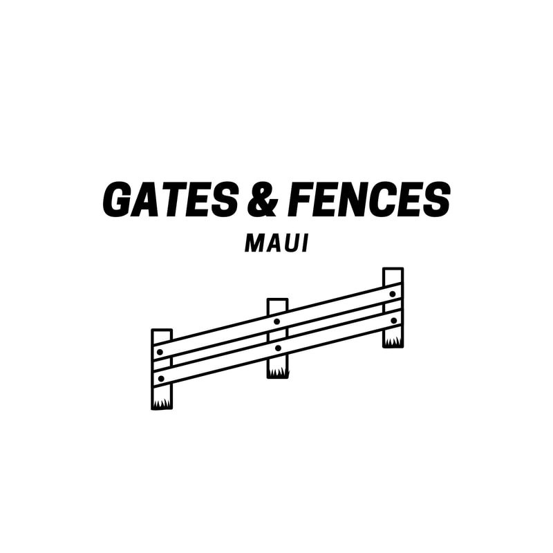 gates and fences maui logo
